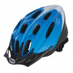 Image for F15 Blue/White Cycle Helmet - Medium 