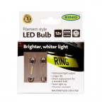 Image for Ring 12v C5W Filament LED - Ice White