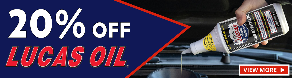 20% Off Lucas Oil