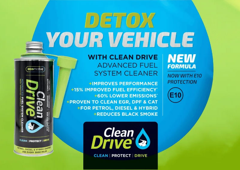 Detox Your Vehicle with Clean Drive Advanced Duel System Cleaner