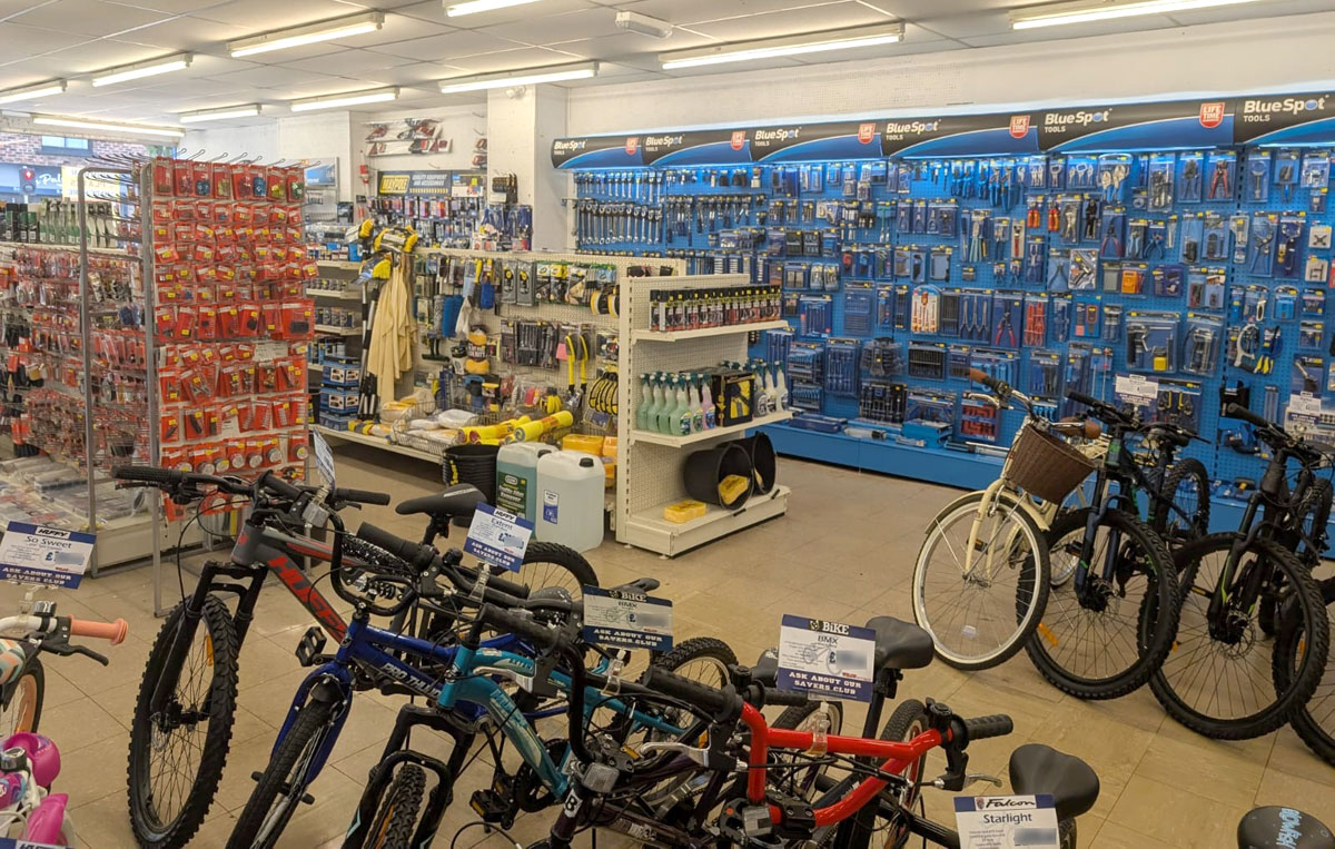 Inside Wilco Motosave in Selby