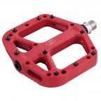 Image for Oxford Loam 20 Nylon Flat Pedals - Red
