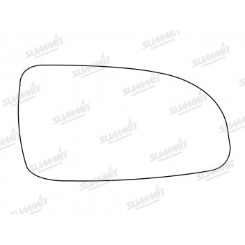 Image for Mirror Glass with Backing Plate for Vauxall Astra 2004 - 2008 - Right Hand Side