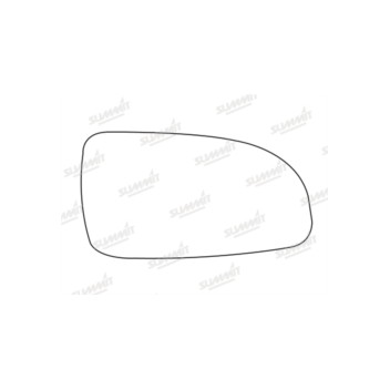 Image for Mirror Glass with Backing Plate for Vauxall Astra 2004 - 2008 - Right Hand Side