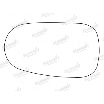 Image for Mirror Glass Nissan Almera / Tino 2000 To 2006 - Right Hand Side 