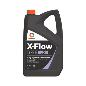 Image for Comma X-Flow Type E 0W-20 - 5 Litres