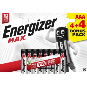 Image for Energizer MAX AAA Batteries - 8 Pack