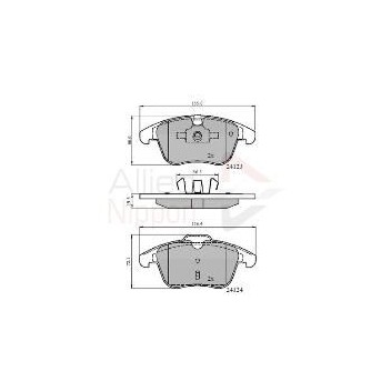 Image for Allied Nippon Brake Pads