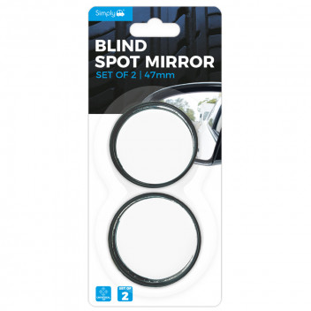 Image for Simply Auto Blind Spot Mirror (Black) - 2 Pack