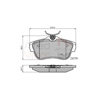 Image for Brake Pad Set