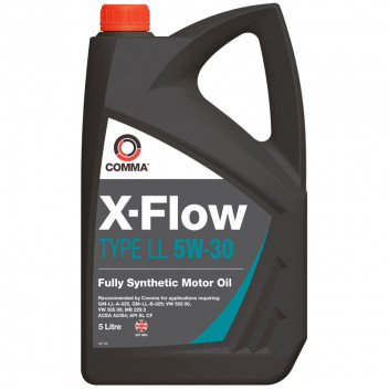 Image for Comma X-Flow Type LL 5W-30 Fully Synthetic Oil - 5 Litres