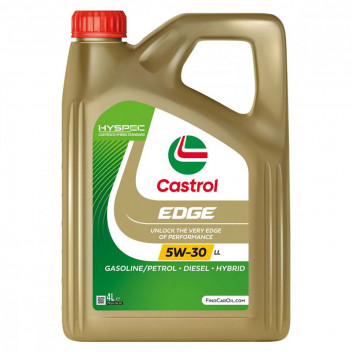 Castrol Edge 5W-30 LL Engine Oil - 4 Litres Image for Castrol Edge 5W-30 LL Engine Oil - 4 Litres