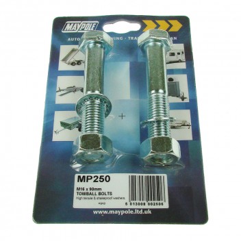 Image for Towball Bolts - M16 x 90mm - Pair of 2