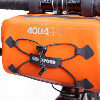 Image for Oxford Aqua Evo Adventure Daytripper Handlebar Pack - Orange