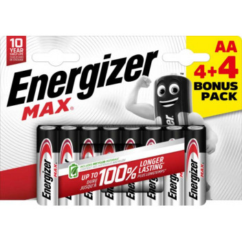 Image for Energizer MAX AA Batteries - 8 Pack