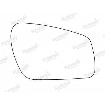 Image for Mirror Glass Ford Mondeo Mark 3 2004 - 2007  & Ford Focus Mark 2 2005 - 2008 - Right Hand Side