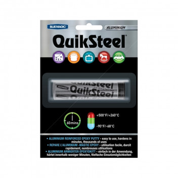 Image for Quiksteel Aluminium Epoxy Putty - 2oz Stick 57g