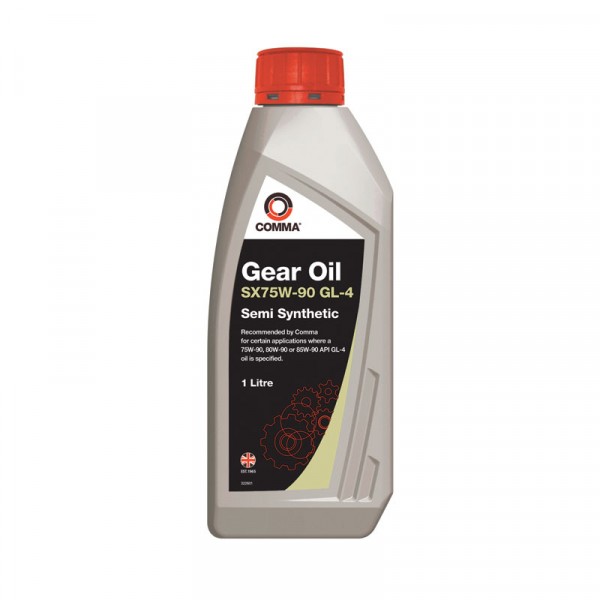 Comma Gear Oil Sx75w-90 Gl-4 - 1 Litre - Wilco Direct