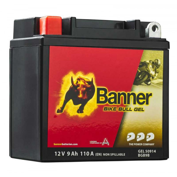 Banner Bike Bull GEL Battery - 12V/9Ah image