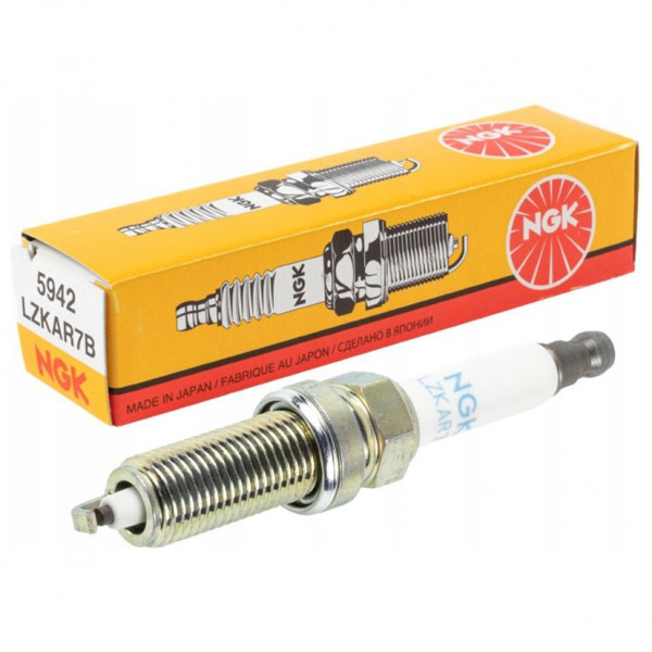 NGK Standard Spark Plug LZKAR7B - Fits Dacia, Nissan, Renault, and Smart Cars image