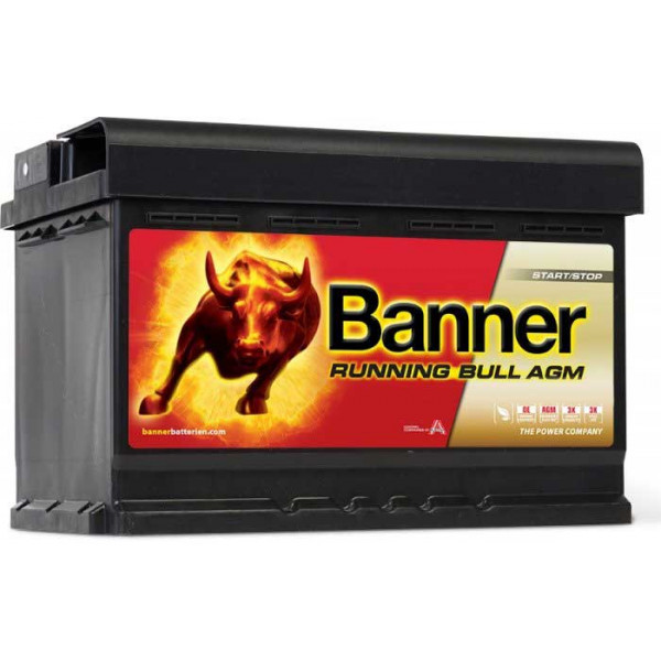 Banner Running Bull AGM Battery - 12V/60Ah image