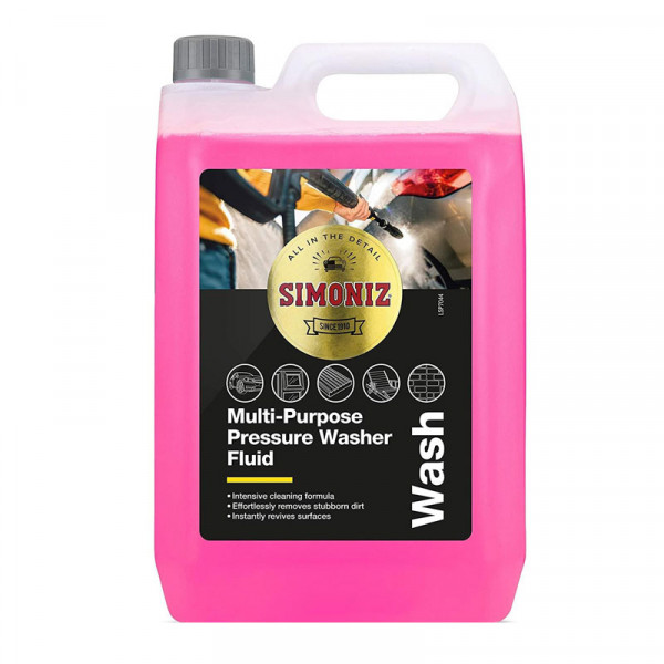 Simoniz Multi-Purpose Pressure Washer Fluid - 5 Litres - Wilco Direct