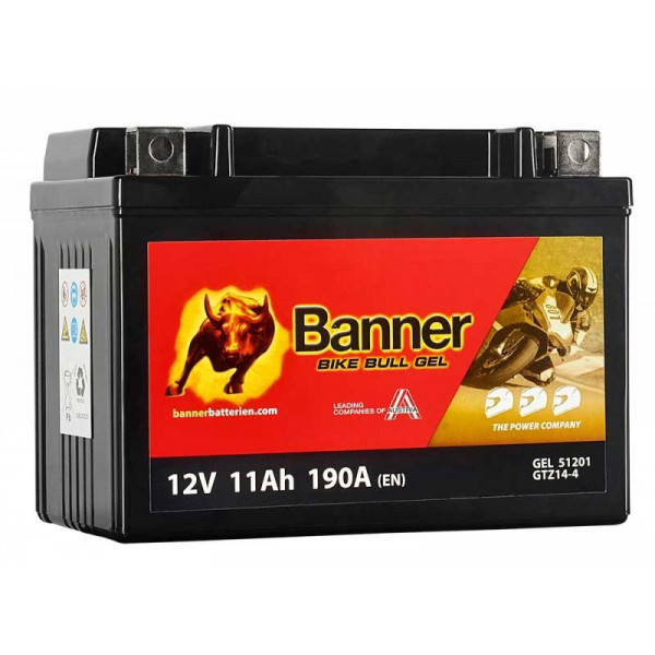 Banner Bike Bull GEL Battery - 12V/11Ah image