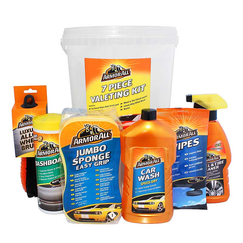 Armor All Car Valet Kit - 7 Piece - Wilco Direct