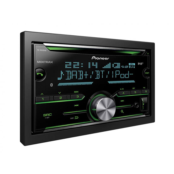 Pioneer FH-X840DAB 2-Din CD Tuner - USB/DAB+/Spotify/Bluetooth - Wilco ...